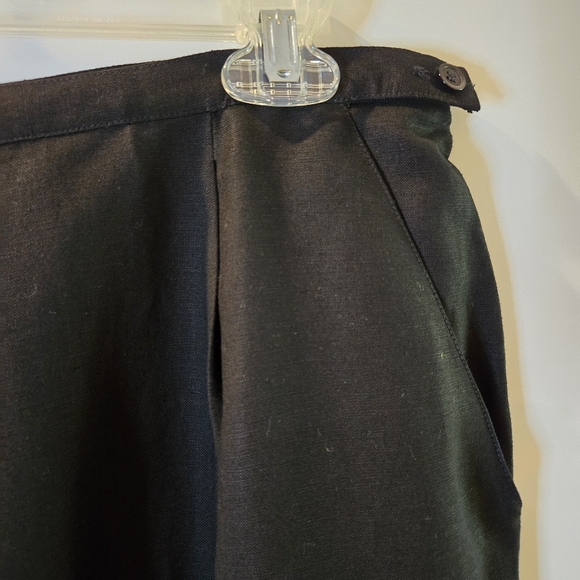 Vintage Jones Wear Mix & MatchWoman's Black Linen Blend Maxi-Skirt Size 14, NWTs - Picture 7 of 11